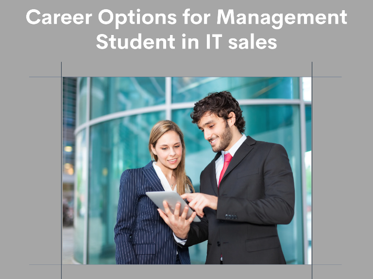 career option for management student in it sales