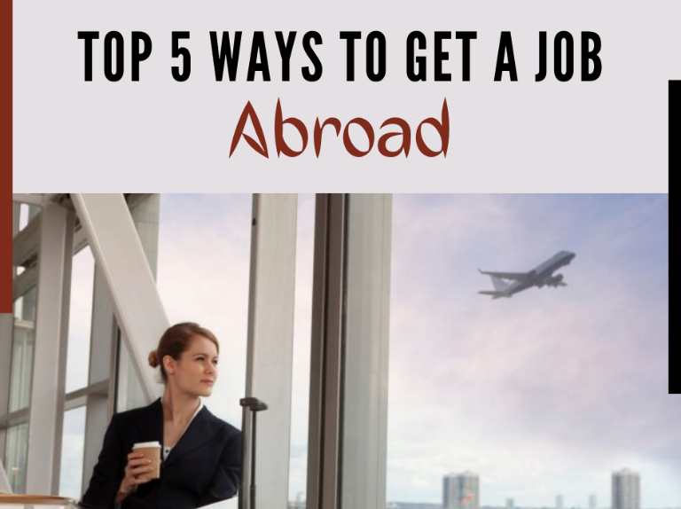 top ways to get a job